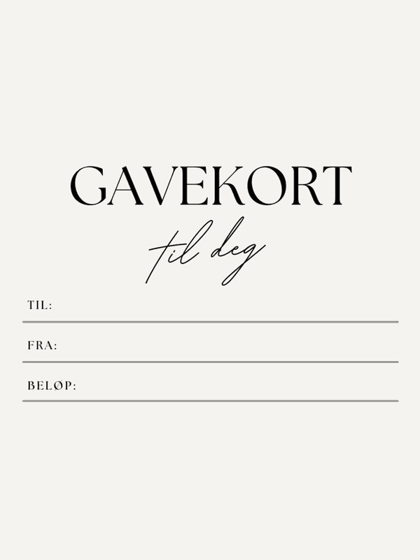 Gavekort